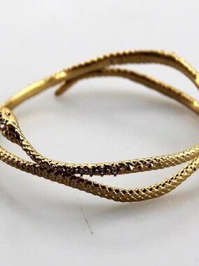Kendra Scott Gold Snake Wrap Bracelet